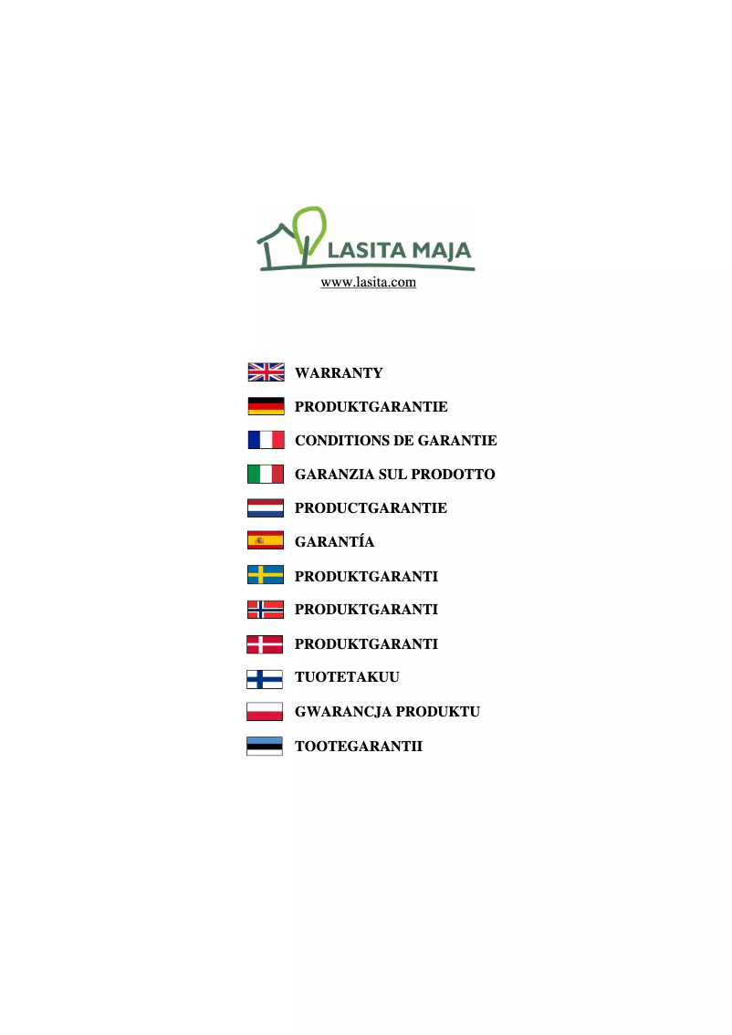 Página 1 del manual Manual de usuario Lasita Maja Mosel 2