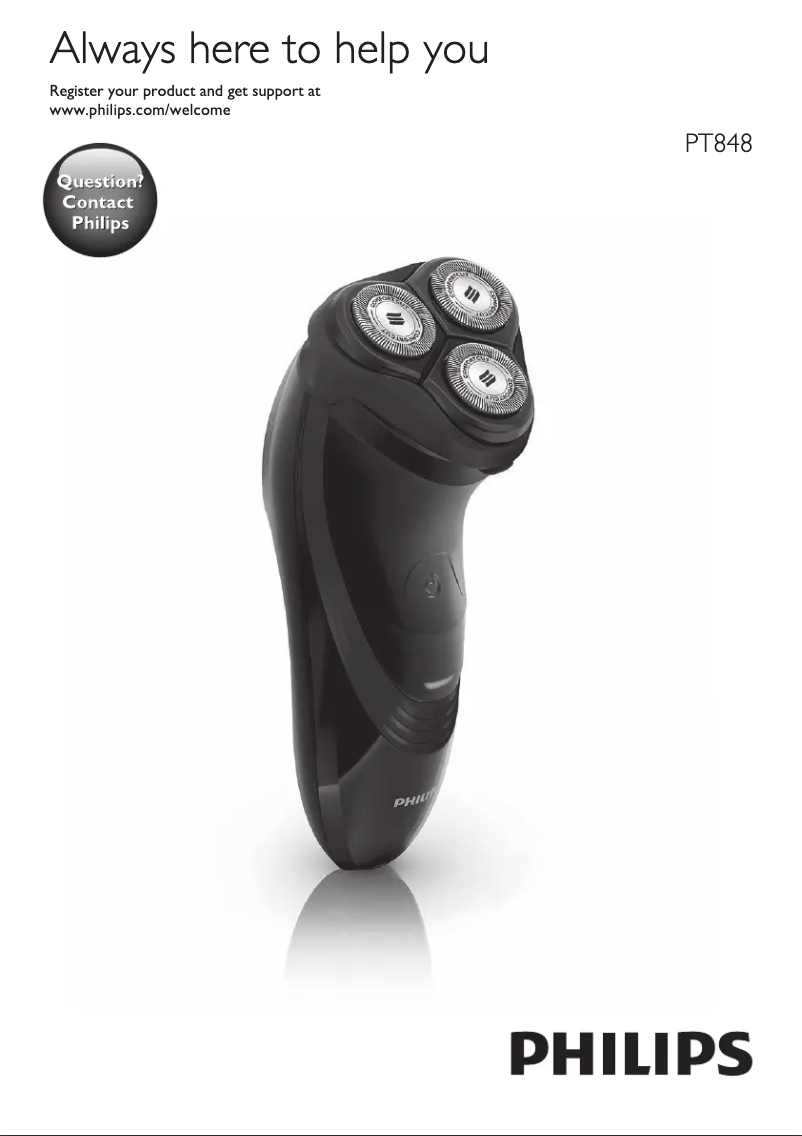 Page n°1 - Manuel utilisateur Philips PowerTouch PT849