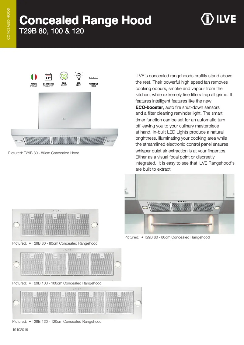 Image de la première page du manuel de l'appareil T29B/120