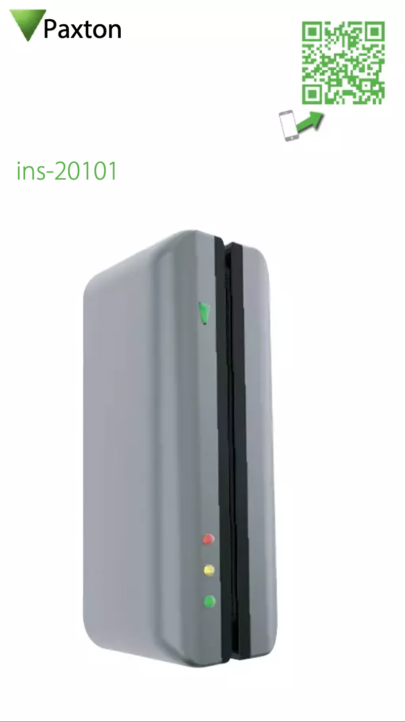 Page 1 de la notice Manuel utilisateur Paxton 409-711SC-US