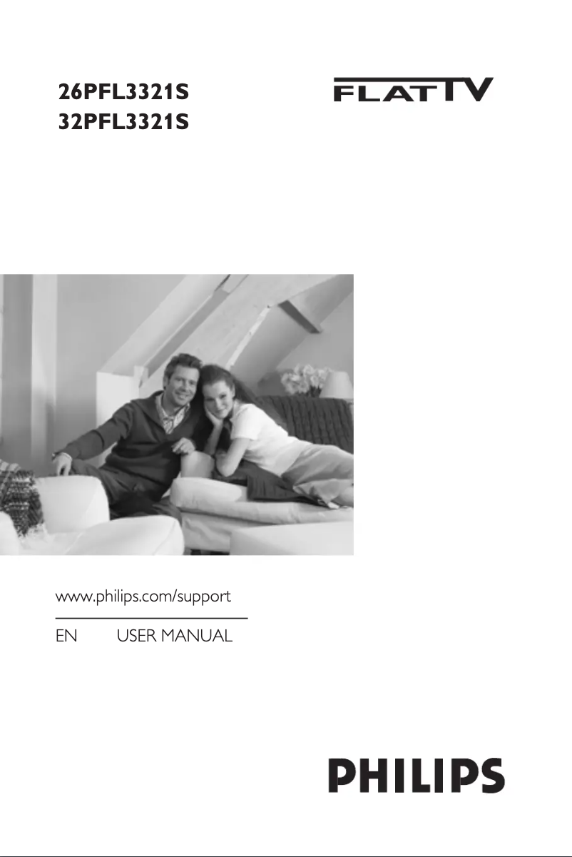 Page n°1 - Manuel utilisateur Philips 26PFL3321S