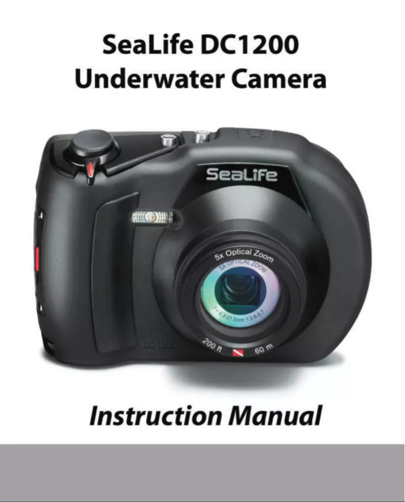 Page 1 de la notice Manuel utilisateur Sealife DC1200
