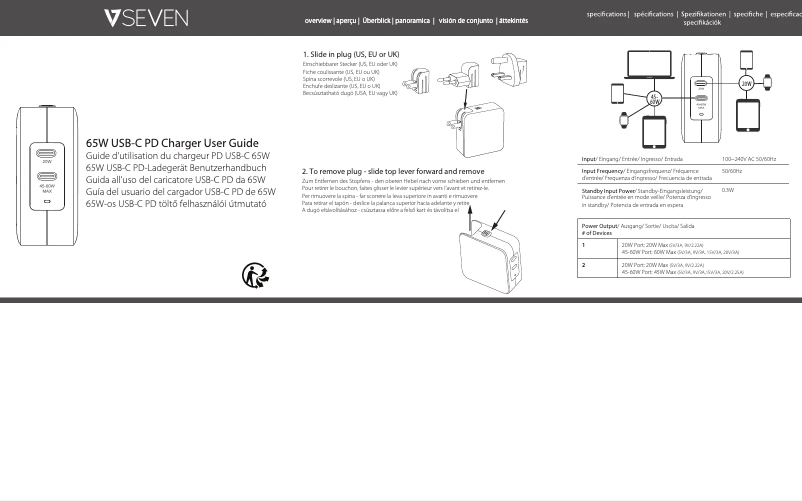 Page n°1 - Manuel utilisateur V7 ACUSBC65WGAN