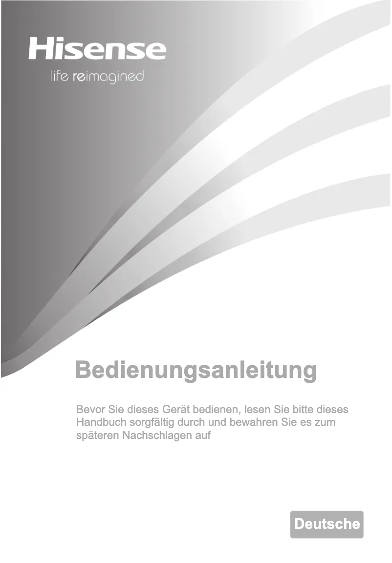 Page 1 de la notice Manuel utilisateur Hisense RQ760N4BFF