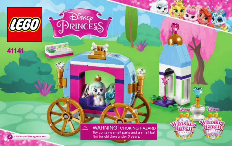Page 1 de la notice Manuel utilisateur Lego Disney Princess 41141