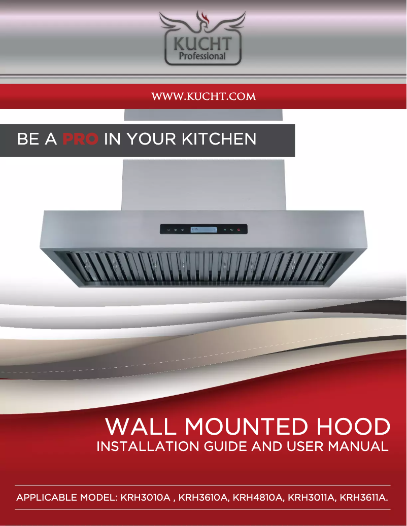 Page 1 de la notice Manuel utilisateur Kucht KRH4810A