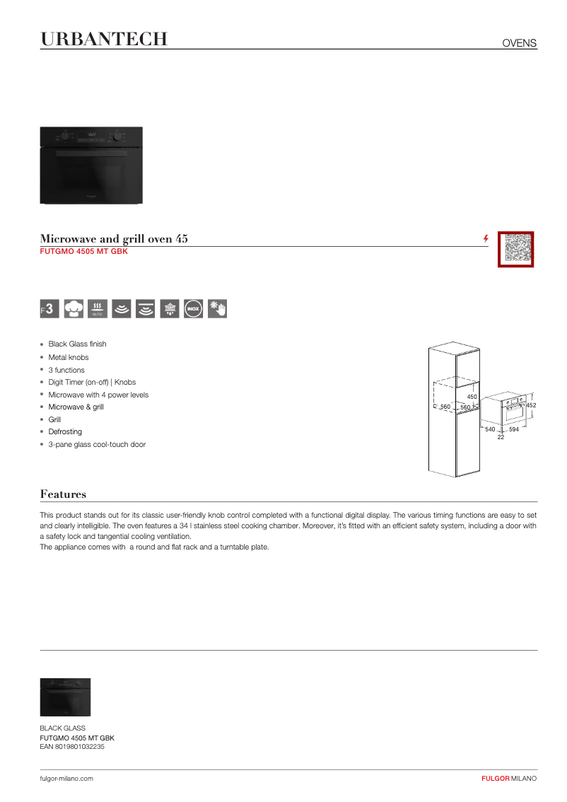 Image de la première page du manuel de l'appareil FUTGMO 4505 MT GBK