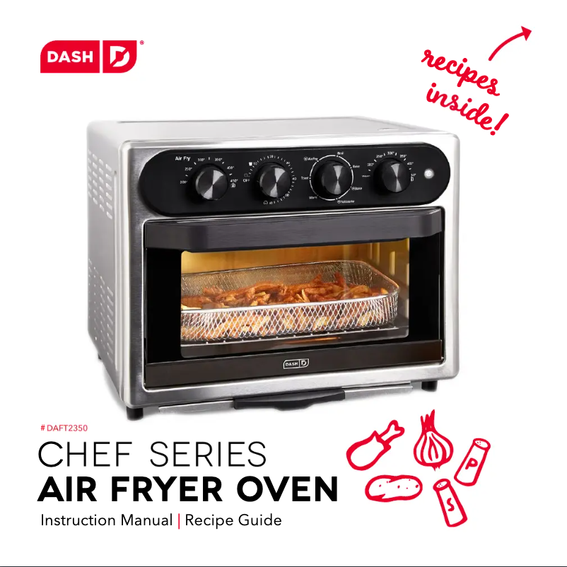 Image de la première page du manuel de l'appareil Chef Series DAFT2350GBSS01