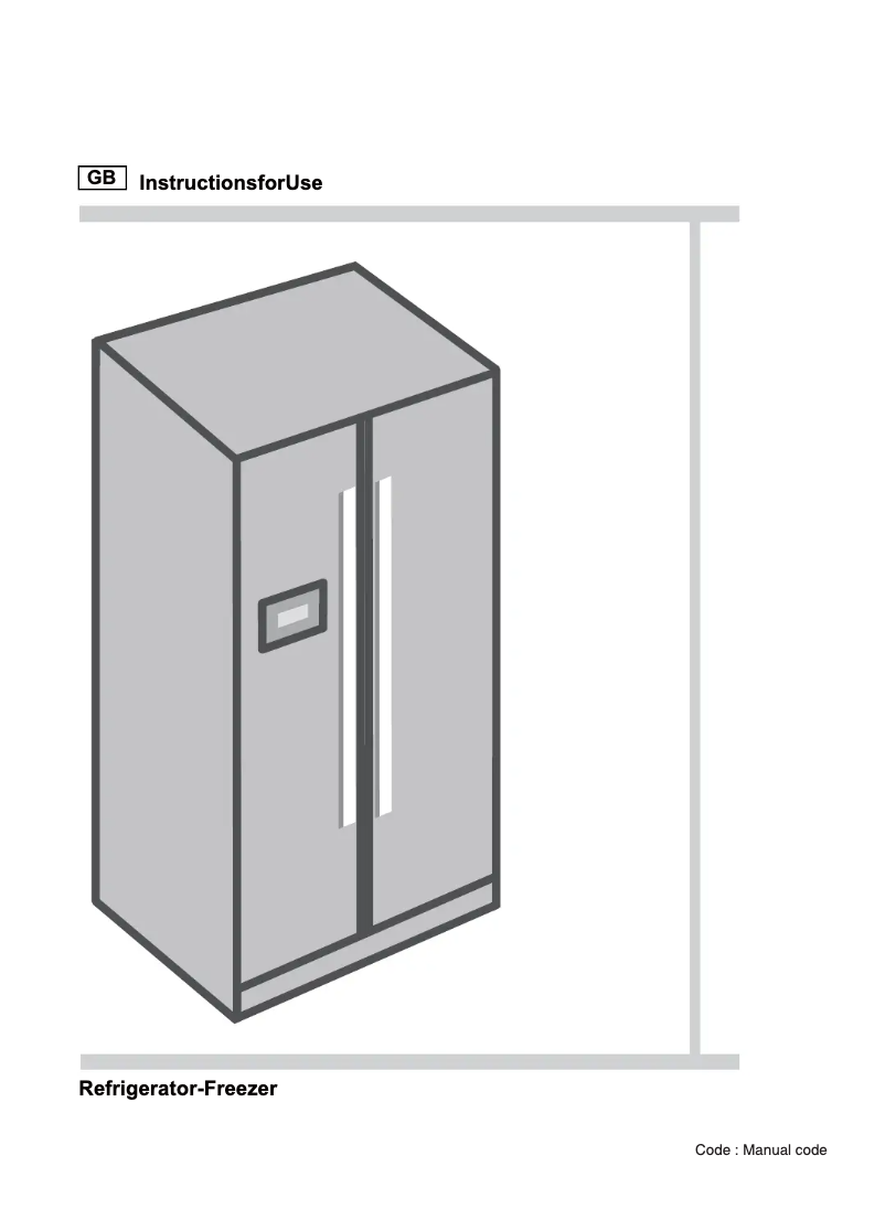 Image de la première page du manuel de l'appareil NRS9181CX