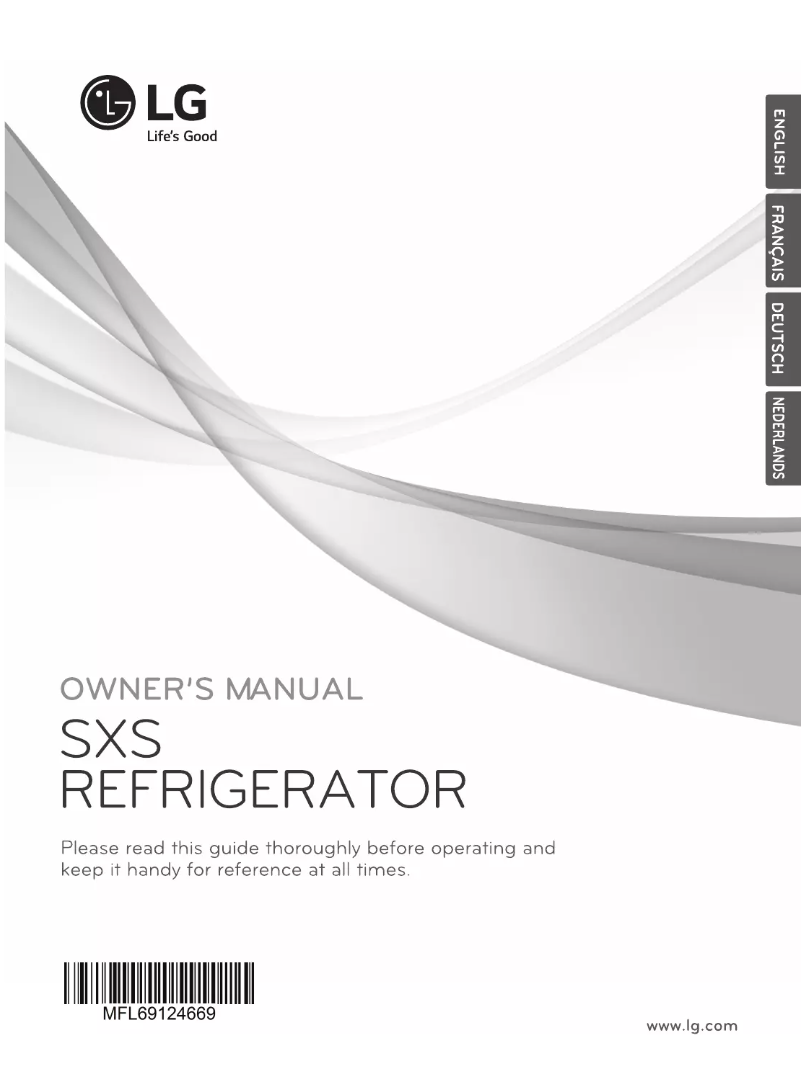 Page 1 de la notice Manuel utilisateur LG GSL360