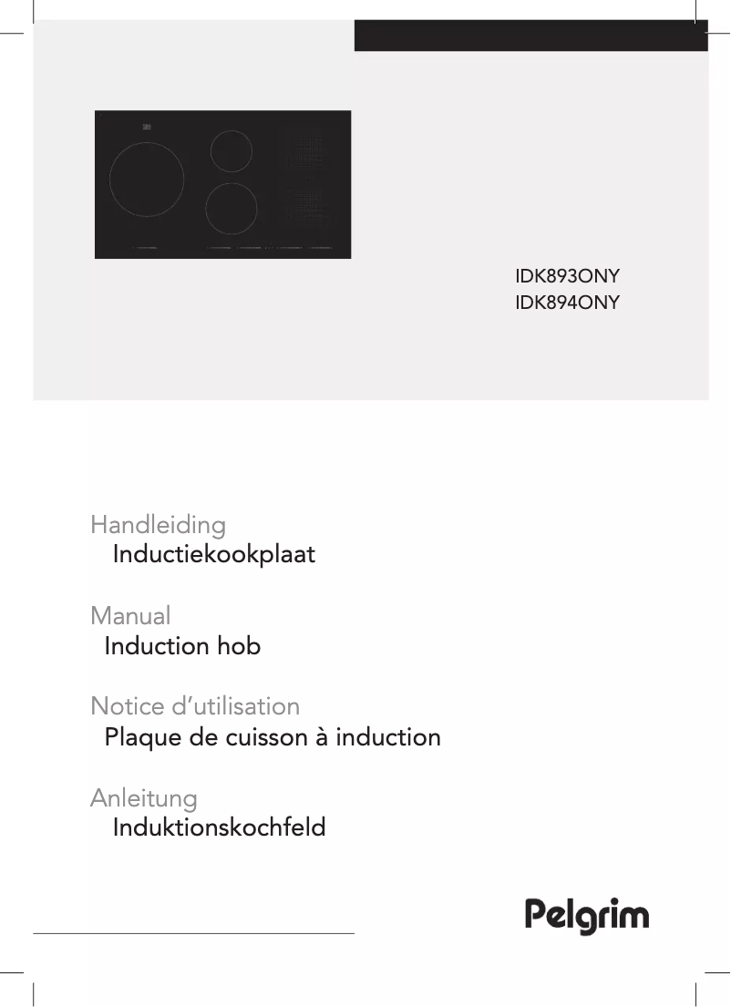 Página 1 del manual Manual de usuario Pelgrim IDK894ONY
