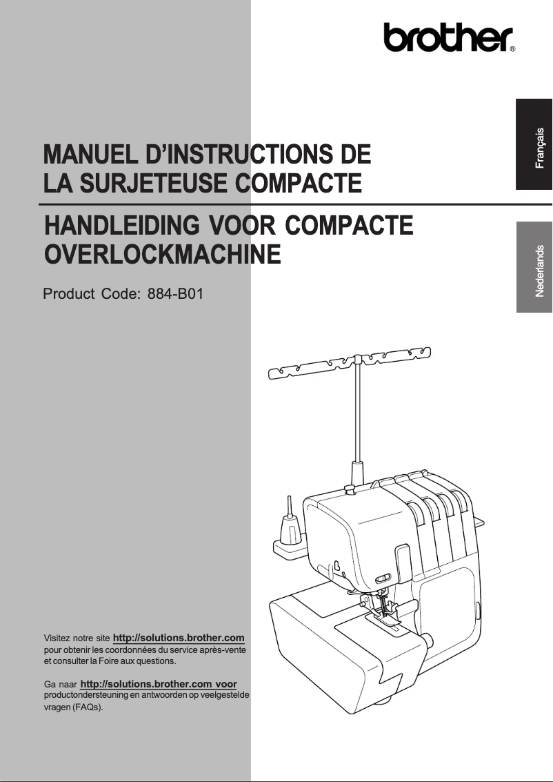 Page 1 de la notice Manuel utilisateur Brother 4234D