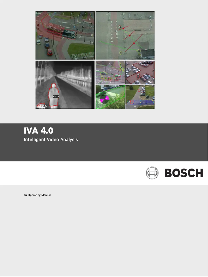 Página 1 del manual Manual de usuario Bosch IVA 4.0