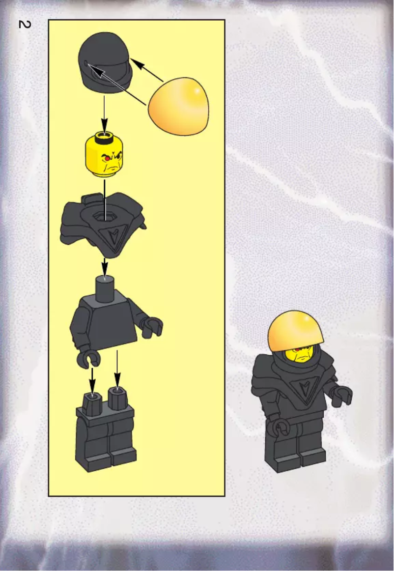 Página 1 del manual Manual de usuario Lego Alpha Team 6771