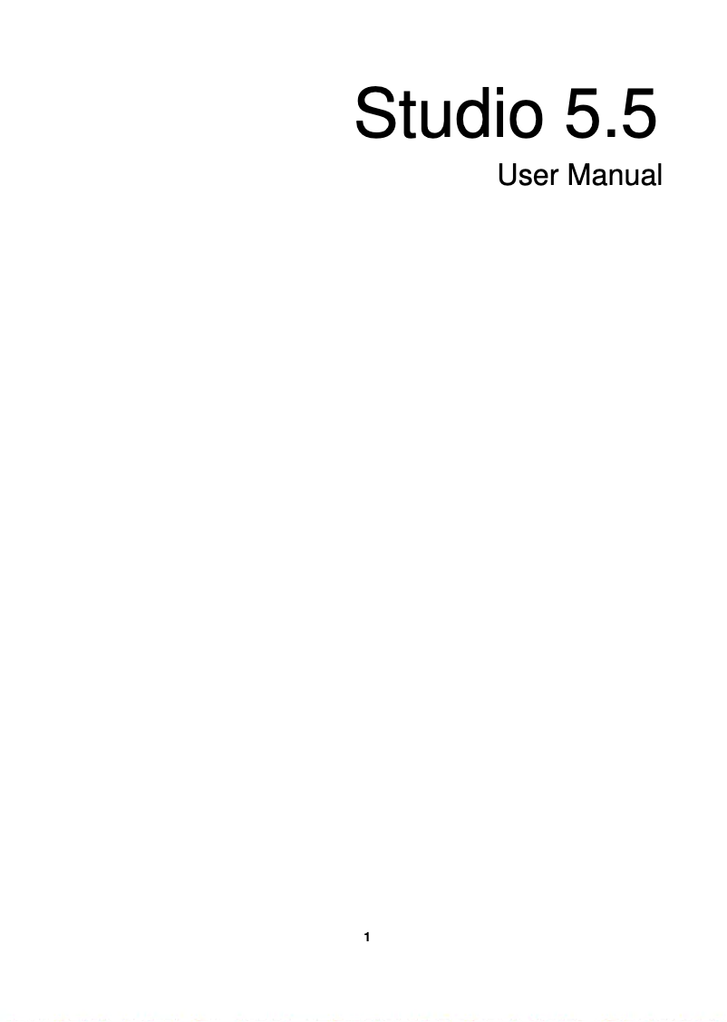 Page 1 de la notice Manuel utilisateur BLU Studio 5.5