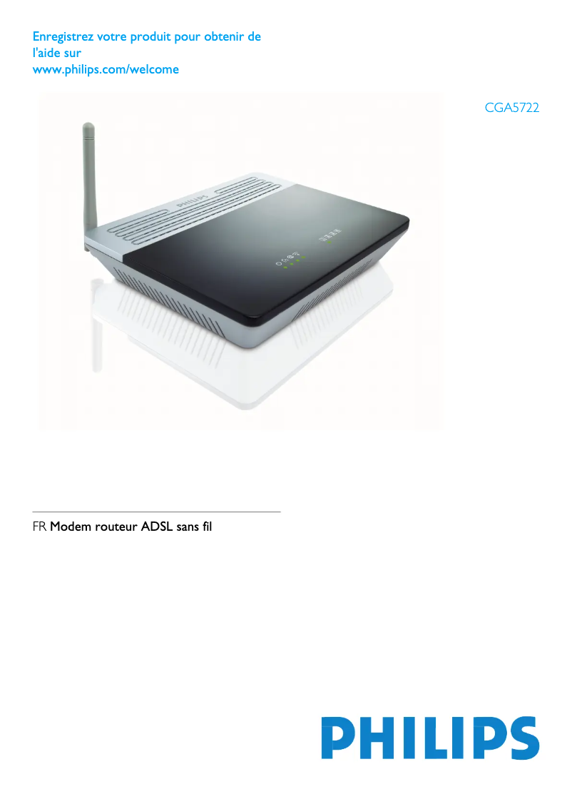 Página 1 del manual Manual de usuario Philips CGA5722