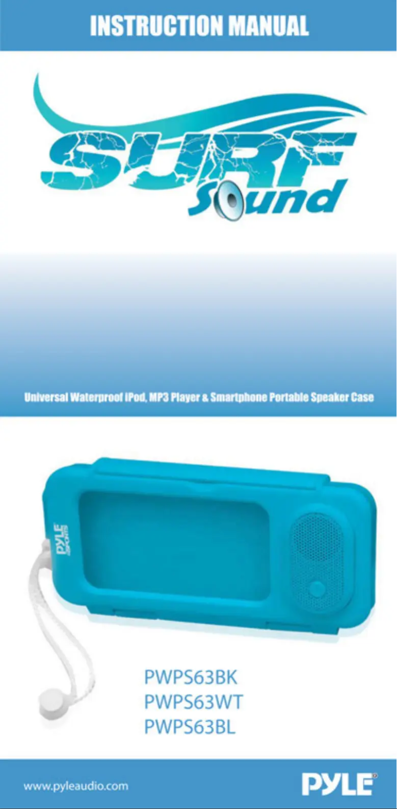 Page n°1 - Manuel utilisateur Pyle AZPWPS63BL