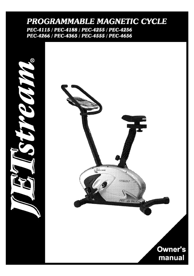 Page n°1 - Manuel utilisateur JETstream PEC-4656