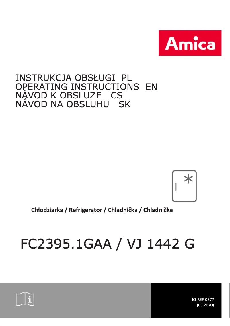 Image de la première page du manuel de l'appareil VJ 1442 G