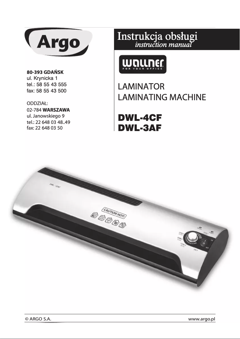 Page n°1 - Manuel utilisateur Wallner DWL-3AF