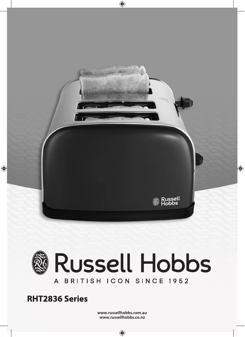 Image de la première page du manuel de l'appareil Colours Plus RHT2836