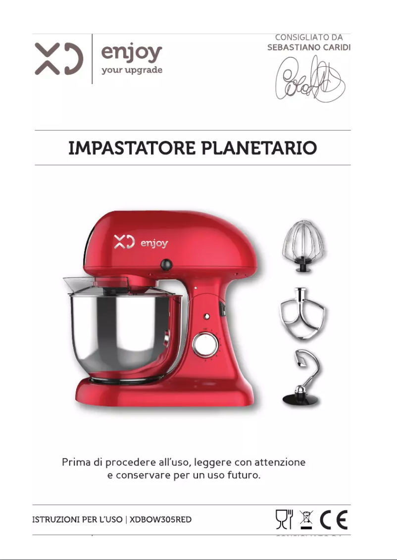 Image de la première page du manuel de l'appareil BOW305RED