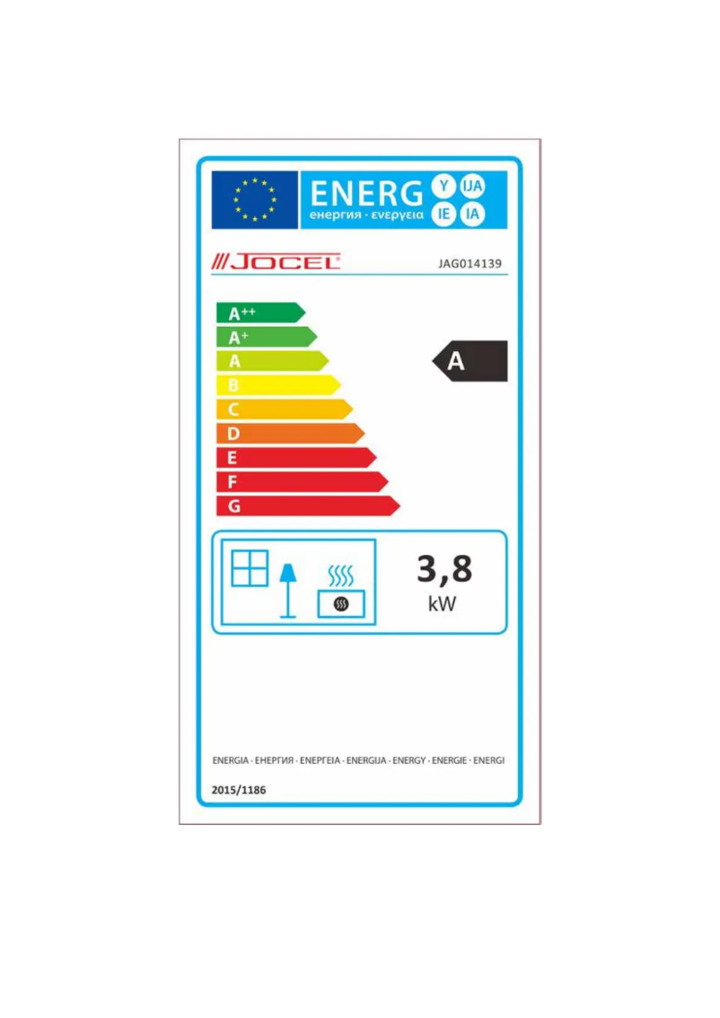 Page 1 de la notice Manuel utilisateur Jocel JAG014139