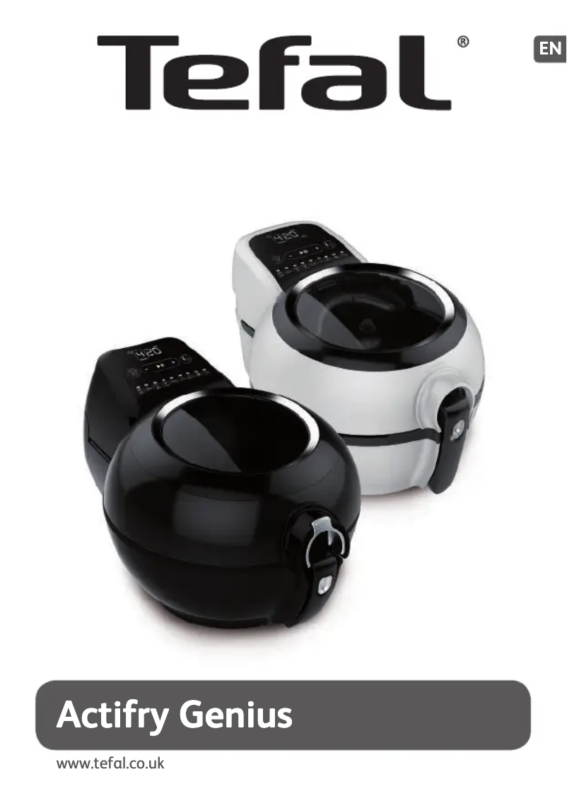 Page 1 de la notice Manuel utilisateur Tefal ActiFry Genius AH9600