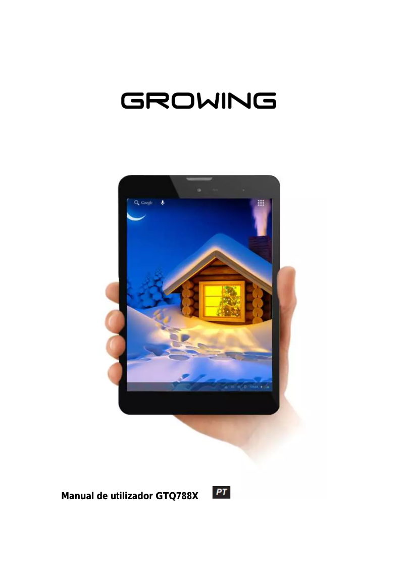 Page n°1 - Manuel utilisateur Growing GTQ788X