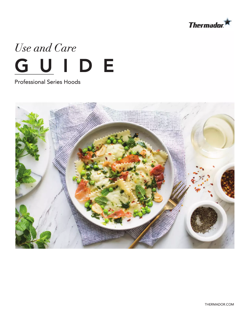 Página 1 del manual Manual de usuario Thermador PH54GWS
