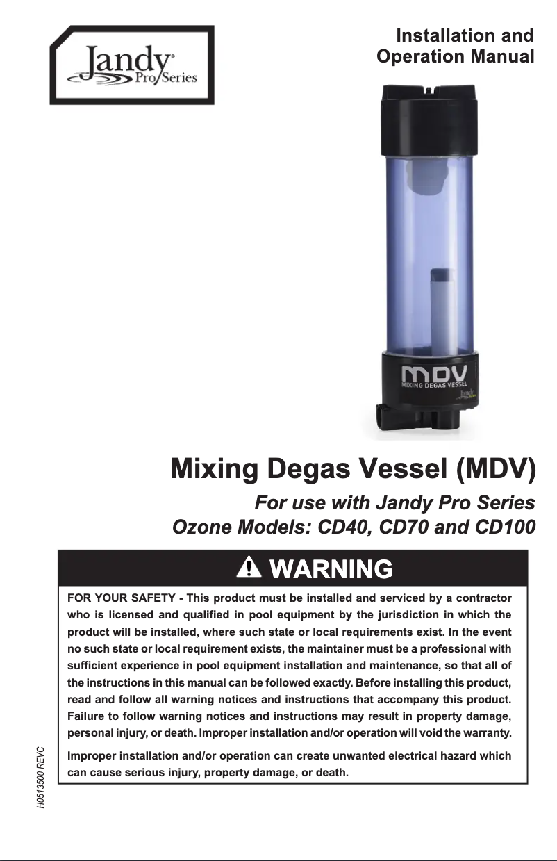 Image de la première page du manuel de l'appareil Ozone CD40