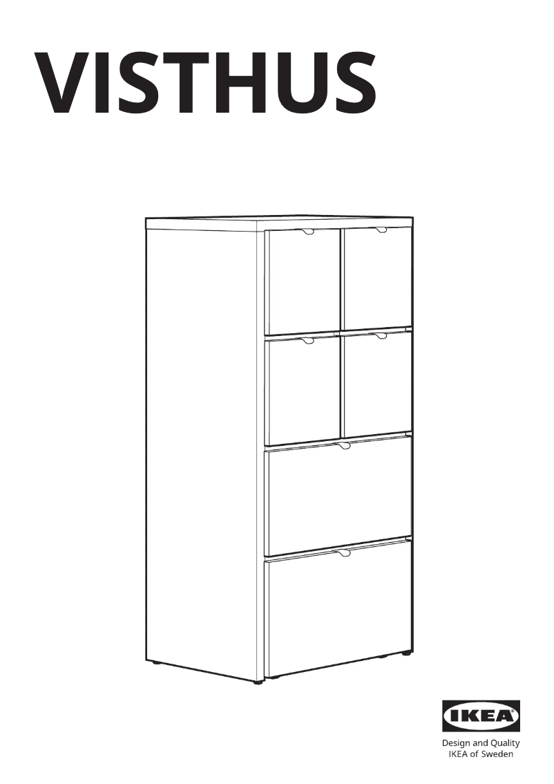 Imagen de la primera página del manual del dispositivo VISTHUS 404.934.44