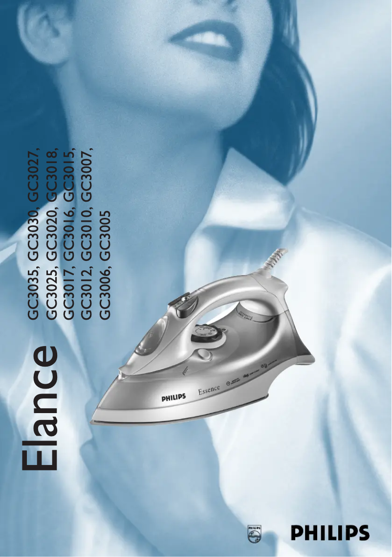 Image de la première page du manuel de l'appareil Elance GC3006