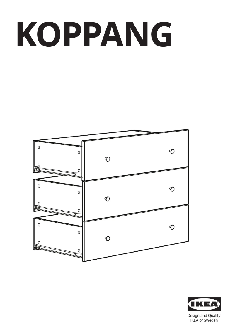 Image de la première page du manuel de l'appareil KOPPANG 905.460.96