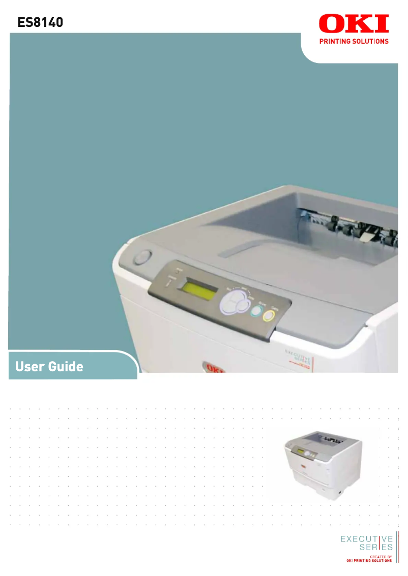 Page n°1 - Manuel utilisateur OKI ES8140