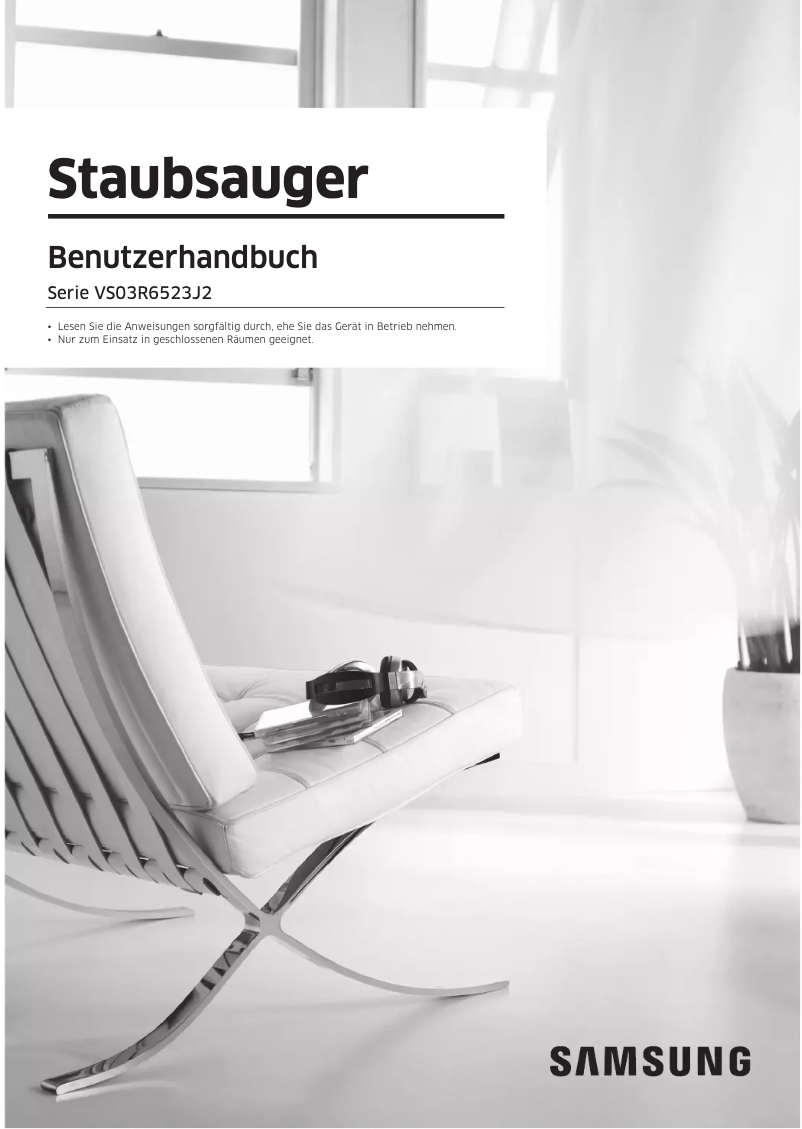 Page n°1 - Manuel utilisateur Samsung VS03R6523J2