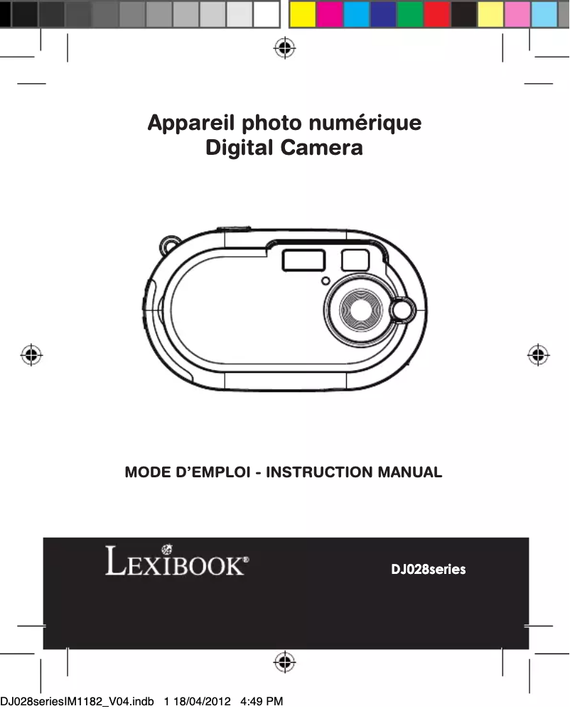 Image de la première page du manuel de l'appareil DJ028MH