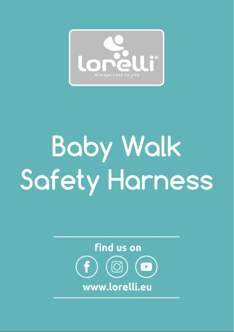 Page n°1 - Manuel utilisateur Lorelli Baby Walk Safety Harness