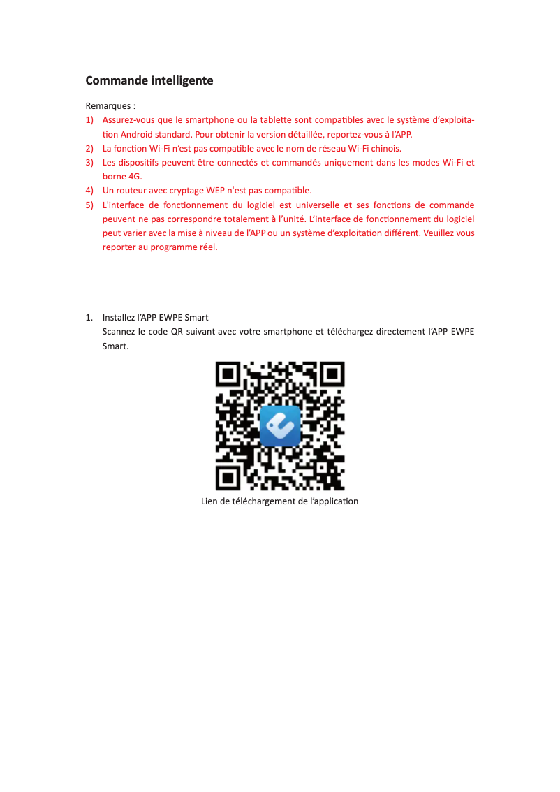 Page 1 de la notice Manuel utilisateur Daitsu AAD-DB-09K