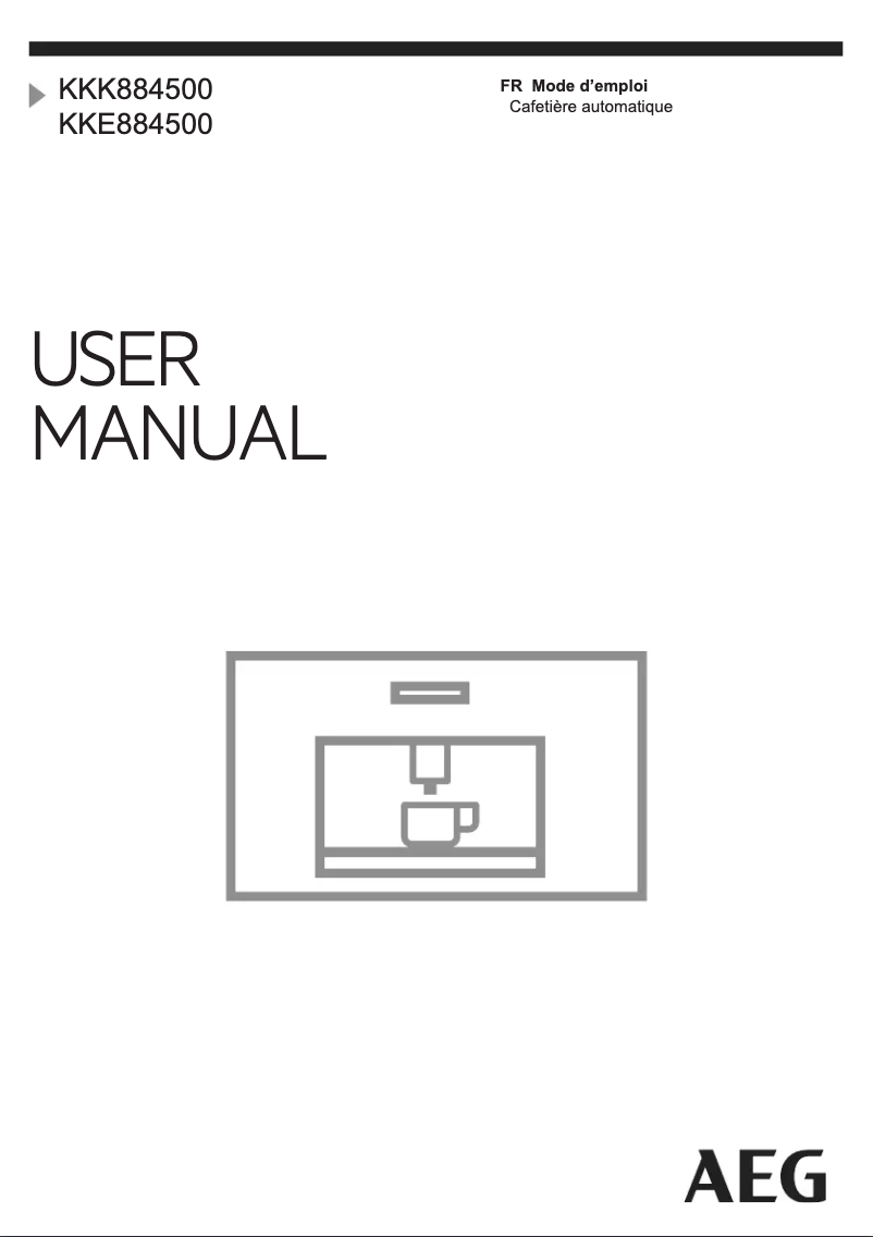Image de la première page du manuel de l'appareil KKE884500