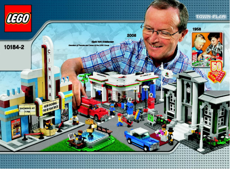 Page n°1 - Manuel utilisateur Lego Town Plan