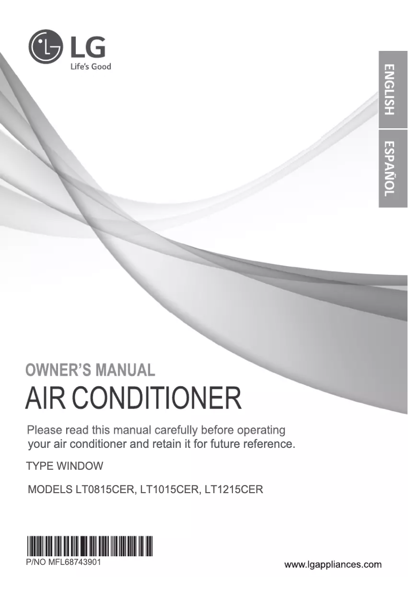 Página 1 del manual Manual de usuario LG LT1215CER