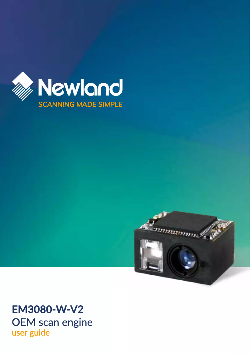 Page n°1 - Manuel utilisateur Newland EM3080-W-V2