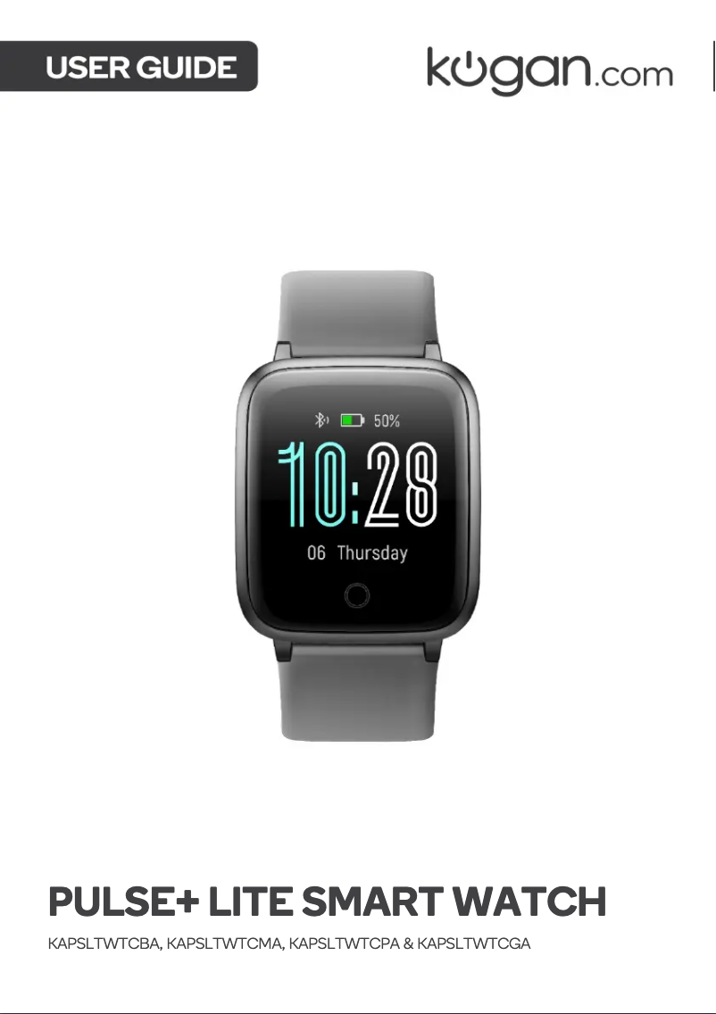 Page 1 de la notice Manuel utilisateur Kogan Pulse+ Lite