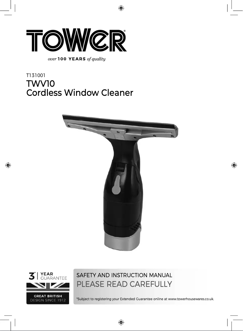 Página 1 del manual Manual de usuario Tower T131001