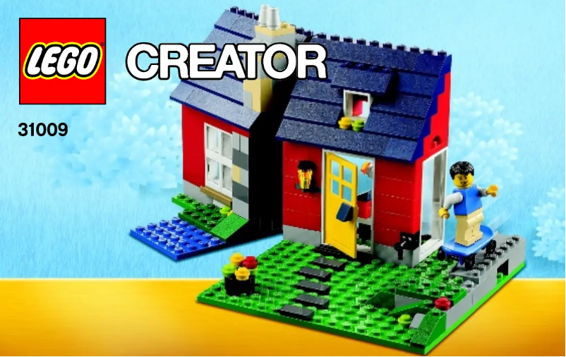 Page n°1 - Manuel utilisateur Lego Creator 31009