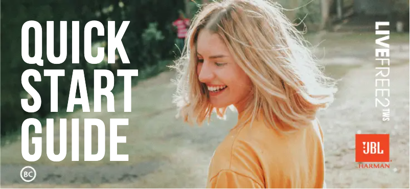 Image de la première page du manuel de l'appareil Live Free 2