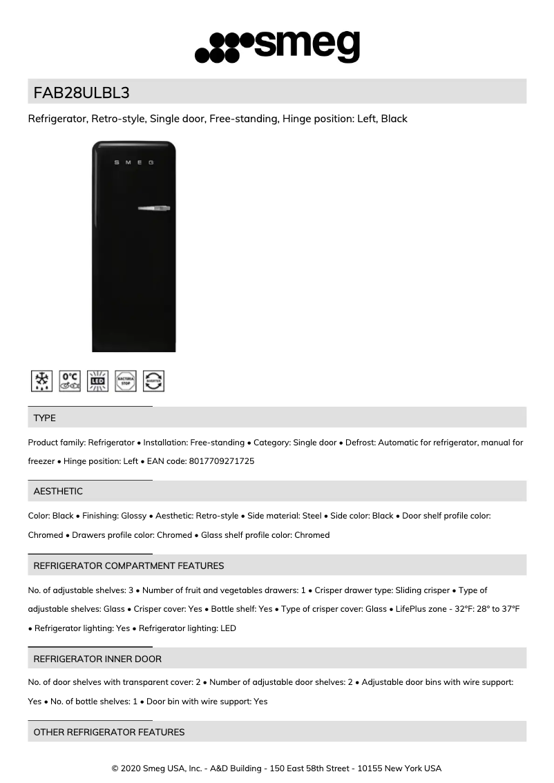 Image de la première page du manuel de l'appareil FAB28ULBL3