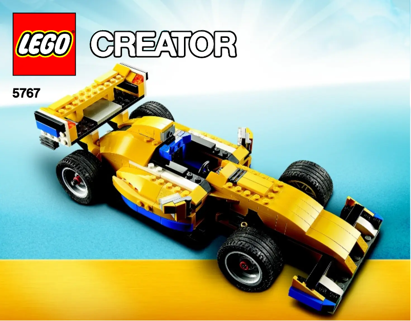 Page 1 de la notice Manuel utilisateur Lego Creator 5767