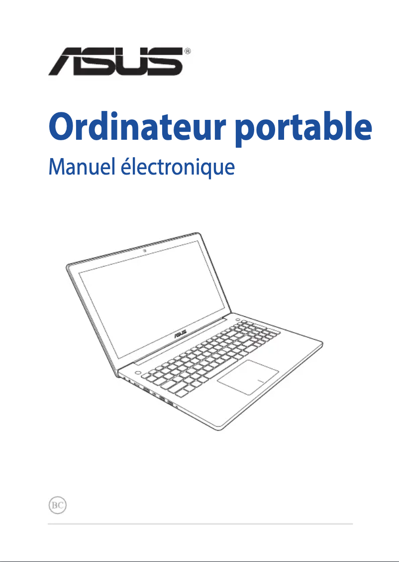 Page 1 de la notice Manuel utilisateur Asus ROG G550JX